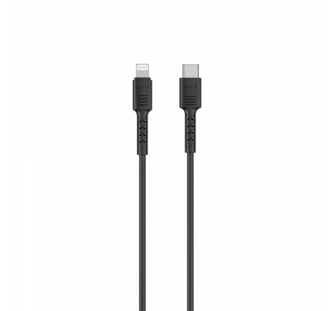 Кабель USB-C - Lightning HAVIT HV-CB6336 PD30W 1м