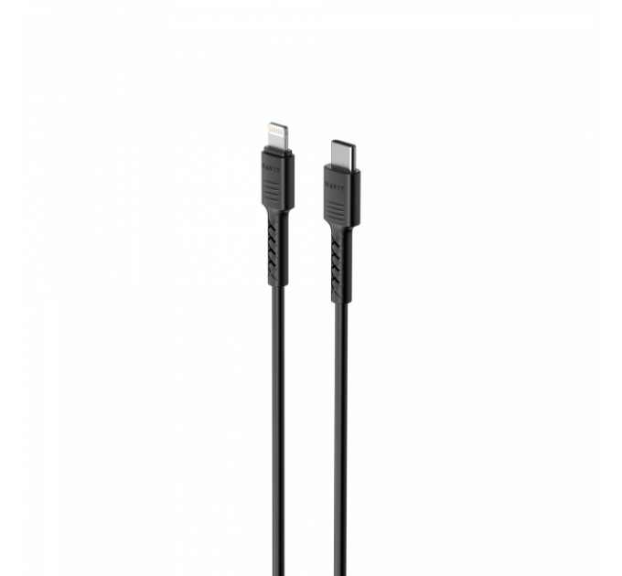 Кабель USB-C - Lightning HAVIT HV-CB6336 PD30W 1м