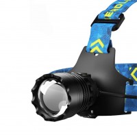 Фонарь налобный BL-25CC-P360, 3x18650, Power Bank, ЗУ Type-C, zoom, Box