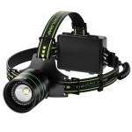 Фонарь налобный TD-XI-TG, Motion Sensor, 3x18650, Power Bank, ЗУ Type-C, zoom, Box