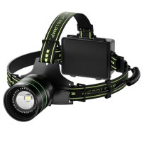 Фонарь налобный TD-XI-TG, Motion Sensor, 3x18650, Power Bank, ЗУ Type-C, zoom, Box