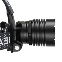 Фонарь налобный BL-TD-T28-TG, 3x18650, Power Bank, ЗУ Type-C, zoom, Box