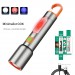 Фонарь BL-636-3TG(WHITE+RED+BLUE)+COB(WHITE+RED), Li-Ion аккумулятор, ЗУ Type-C, zoom, Box