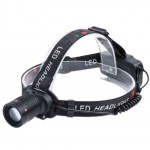 Фонарь налобный W528-TG, 2x18650, ЗУ Type-C, zoom, Box