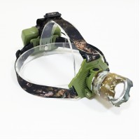 Фонарь налобный W328M-TG, Power Bank, 3x18650, ЗУ Type-C