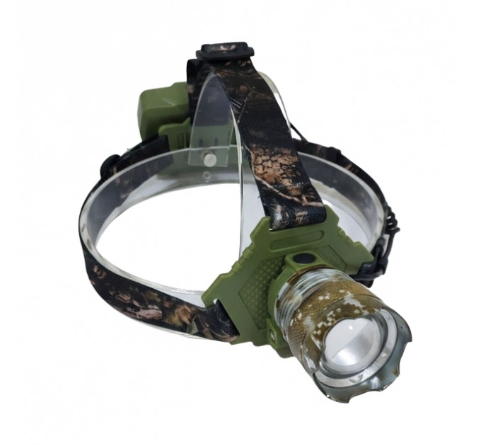 Фонарь налобный W328M-TG, Power Bank, 3x18650, ЗУ Type-C