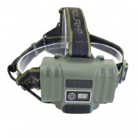 Фонарь налобный CT023-TG, Power Bank, 2x18650, ЗУ Type-C