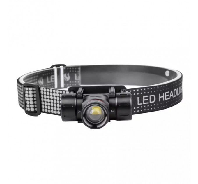 Фонарь налобный 5846-XPG, 1x16340, ЗУ Type-C, магнит, Box