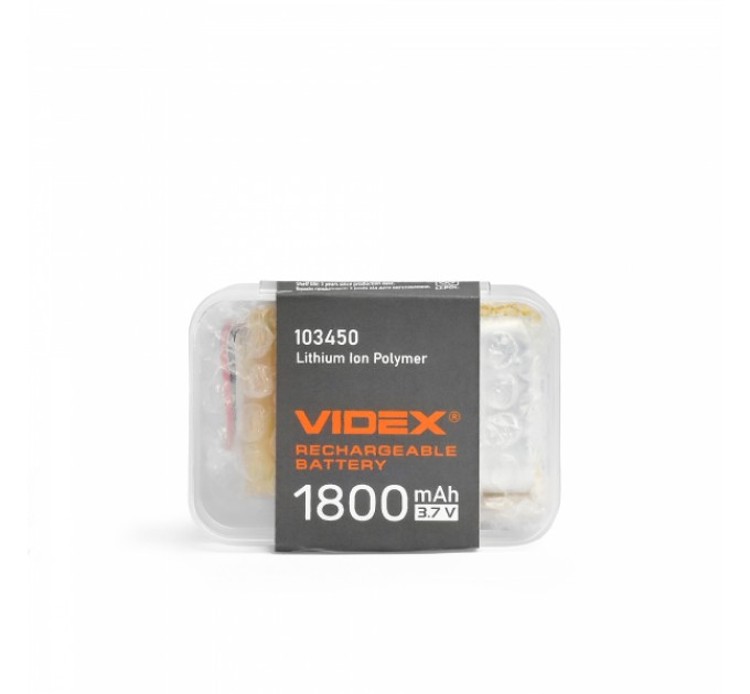 Акумулятор VIDEX Li-pol VLF-B103450-18 1800mAh 1шт