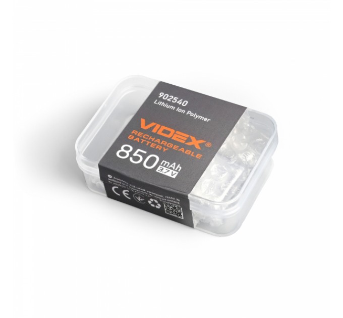 Акумулятор VIDEX Li-pol VLF-B902540-85 850mAh 1шт