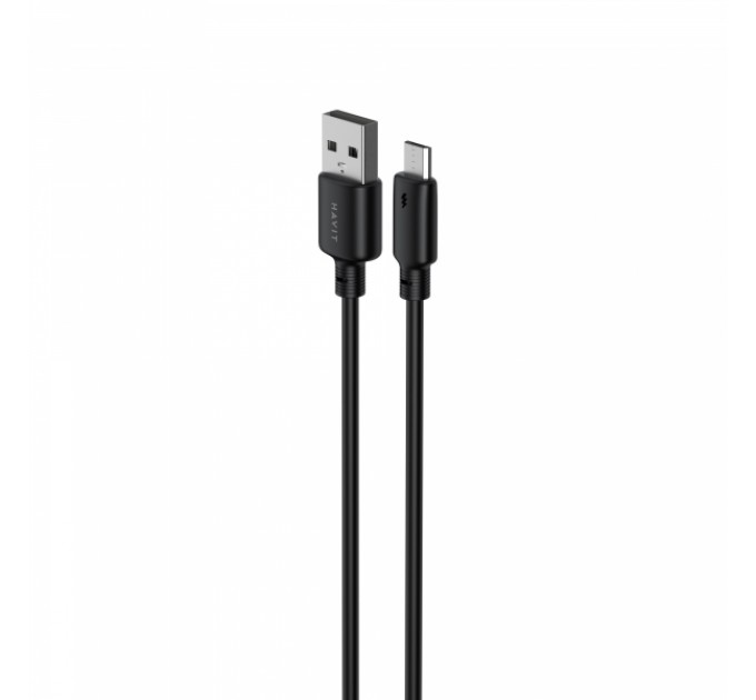 Кабель USB - Micro USB HAVIT CB300C 3A 1м Black