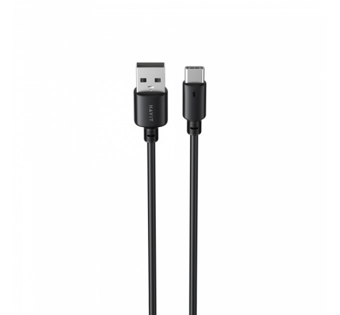 Кабель USB - USB-C HAVIT CB302C 3A 1м Black