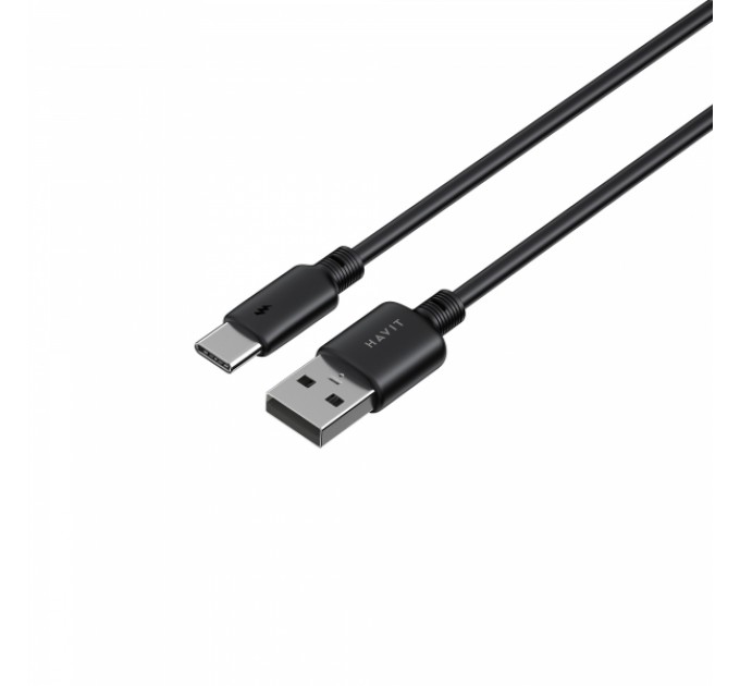 Кабель USB - USB-C HAVIT CB302C 3A 1м Black