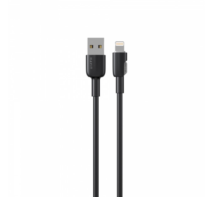 Кабель USB - Lightning HAVIT CB306C 2.4A 1м Black