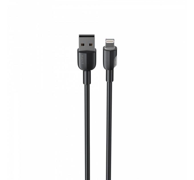 Кабель USB - Lightning HAVIT CB306C 2.4A 1м Black