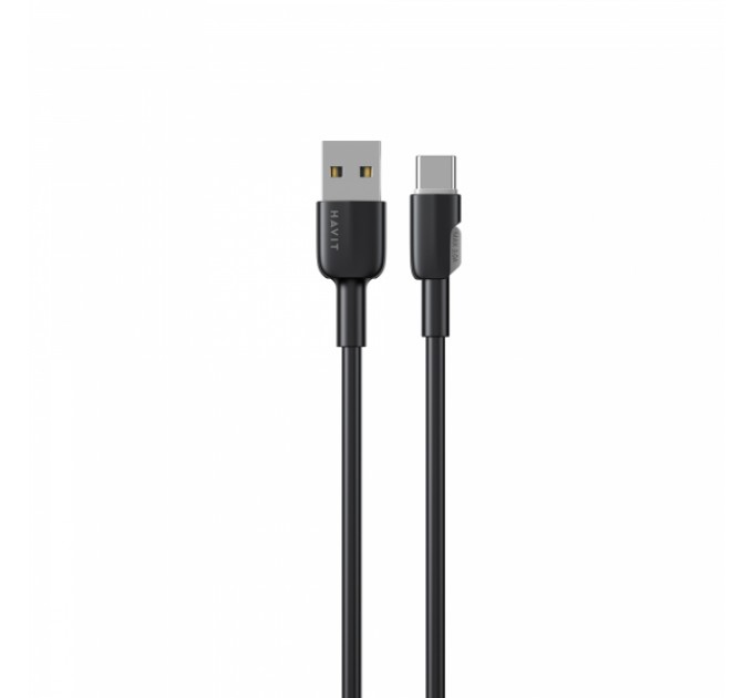 Кабель USB - USB-C HAVIT CB307C 3A 1м Black