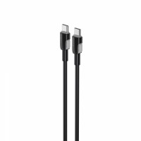 Кабель USB-C - USB-C HAVIT CB308C PD60W 3A 1м Black