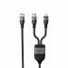 Кабель USB-C - USB-C + Lightning HAVIT HV-CB6326 PD100W 1.2м