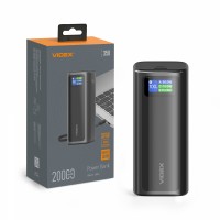 Павербанк 20000mAh VIDEX VPB-350 130W PD100W +Display