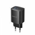Зарядний пристрій HAVIT UC30 PRO GaN 30W USB-A+USB-C Black