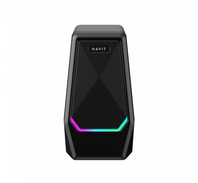 Стерео колонки HAVIT SK768 USB 10W RGB Black