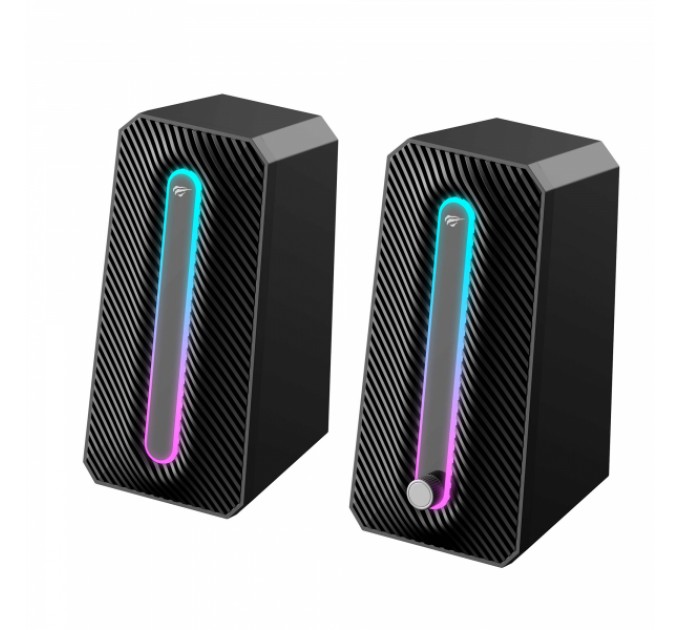 Стерео колонки ігрові HAVIT HV-SK216 USB RGB Black
