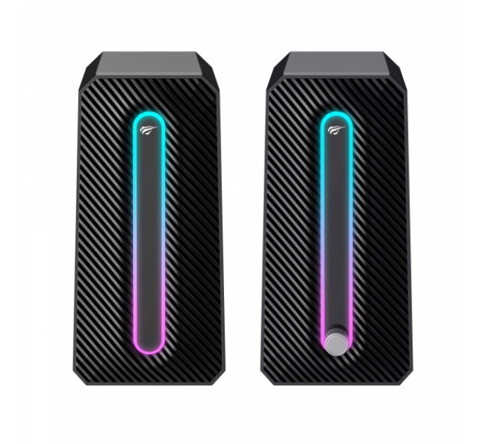 Стерео колонки ігрові HAVIT HV-SK216 USB RGB Black