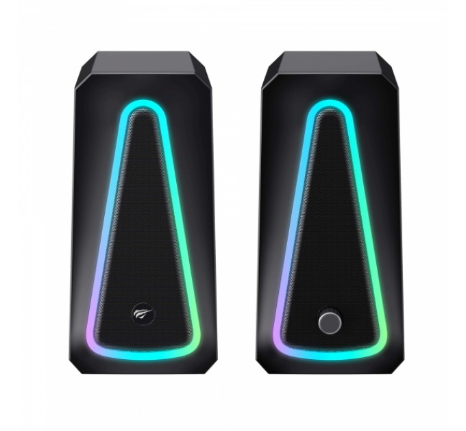 Стерео колонки ігрові HAVIT HV-SK208 PRO USB RGB Black