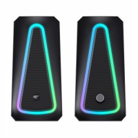 Стерео колонки ігрові HAVIT HV-SK208 PRO USB RGB Black
