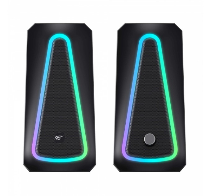 Стерео колонки ігрові HAVIT HV-SK208 PRO USB RGB Black