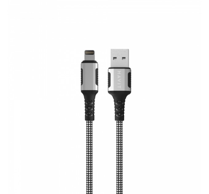 Кабель USB - Lightning HAVIT CB6299 2.4A 1м ( магнітний)