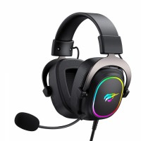 Ігрові навушники з мікрофоном HAVIT H2002P Black Plug USB 7.1