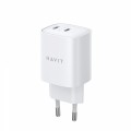 Зарядний пристрій HAVIT UC45 PD45W 2xUSB-C White