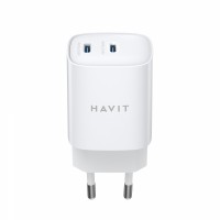 Зарядний пристрій HAVIT UC45 PD45W 2xUSB-C White