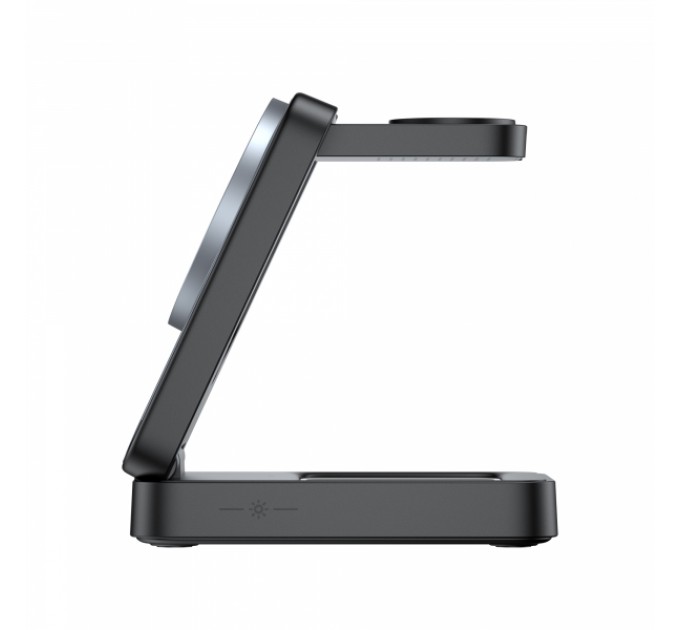 Настільна бездротова зарядка 3в1 HAVIT W3103 15W Gray