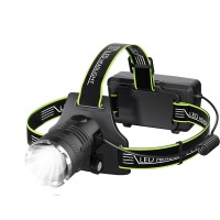 Фонарь налобный A42-GT, 2x18650, ЗУ Type-C, zoom