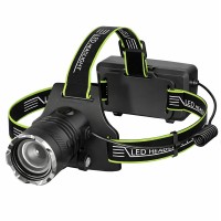 Фонарь налобный A42-GT, 2x18650, ЗУ Type-C, zoom