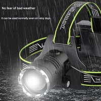 Фонарь налобный A42-GT, 2x18650, ЗУ Type-C, zoom