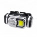 Фонарь налобный HX-T60-5SMD+COB(White+Red), Waterproof, 1x18650, ЗУ Type-C, магнит, Box