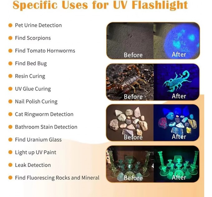 Фонарь K11-395UV, 1хАА/1x14500, 1 РЕЖИМ, zoom, зажим