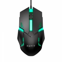 Дротова миша HAVIT MS4238 USB Black