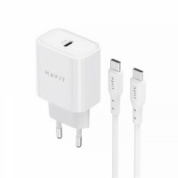 Зарядний пристрій HAVIT ST934 20W USB-C з кабелем USB-C - USB-C