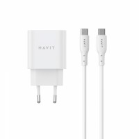 Зарядний пристрій HAVIT ST934 20W USB-C з кабелем USB-C - USB-C