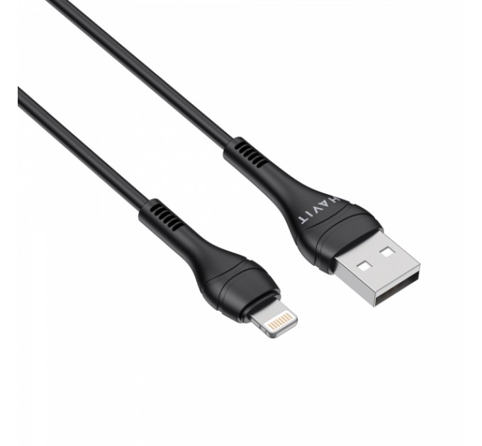 Кабель USB - Lightning HAVIT CB6160-L 2A 1.8м Black
