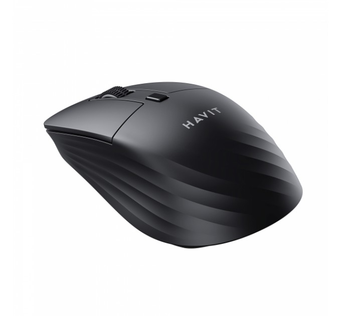 Бездротова миша дворежимна HAVIT MS58WB Black (2.4GHz + BT)