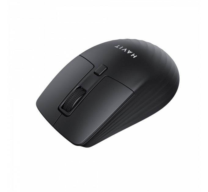 Бездротова миша дворежимна HAVIT MS58WB Black (2.4GHz + BT)