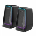 Стерео колонки HAVIT SK769BT USB 10W RGB Black