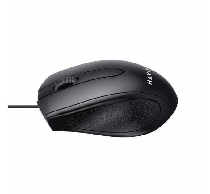 Дротова миша HAVIT MS80 USB Black