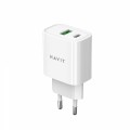 Зарядний пристрій HAVIT UC111 PRO 20W USB-A+USB-C White