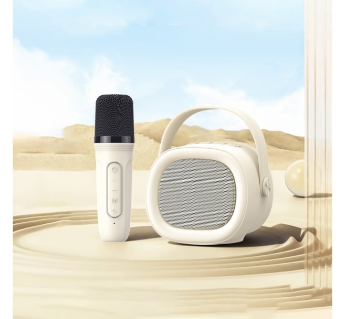 Портативна колонка караоке HAVIT HV-SK819BT 5W Beige